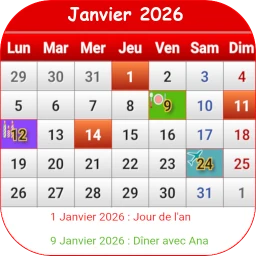 Icono de Maroc Calendrier 2026